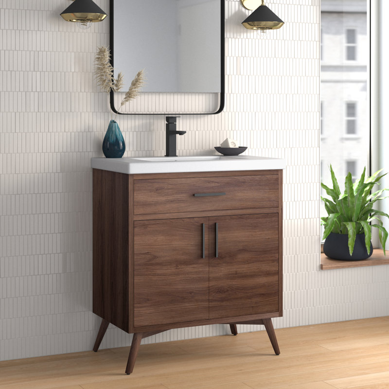 Mercury Row® Binford 30" Single Bathroom Vanity Set & Reviews Wayfair